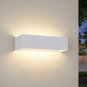 Brilagi - LED Außenwandleuchte DONNANI LED/12W/230V 30 cm weiß IP44