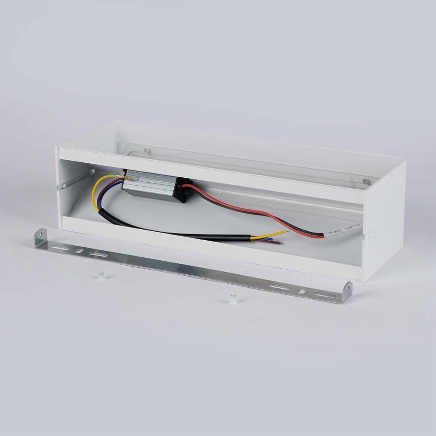 Brilagi - LED Außenwandleuchte DONNANI LED/12W/230V 30 cm weiß IP44