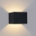 Brilagi - LED-Außenwandleuchte DONNANI LED/5W/230V 10 cm schwarz IP44