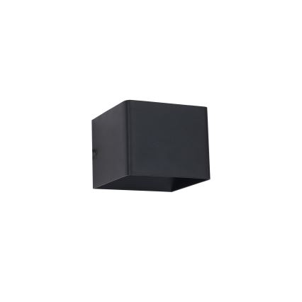 Brilagi - LED-Außenwandleuchte DONNANI LED/5W/230V 10 cm schwarz IP44