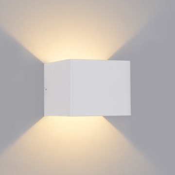 Brilagi - LED-Außenwandleuchte DONNANI LED/5W/230V 10 cm weiß IP44