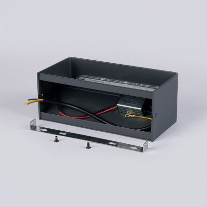 Brilagi - LED Außenwandleuchte DONNANI LED/7W/230V 20 cm Anthrazit IP44