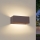 Brilagi - LED-Außenwandleuchte DONNANI LED/7W/230V 20 cm braun IP44