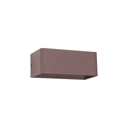 Brilagi - LED-Außenwandleuchte DONNANI LED/7W/230V 20 cm braun IP44