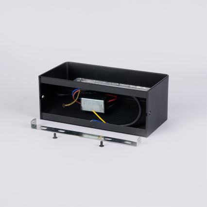 Brilagi - LED-Außenwandleuchte DONNANI LED/7W/230V 20 cm schwarz IP44