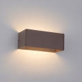 Brilagi - LED-Außenwandleuchte DONNANI LED/7W/230V braun IP44