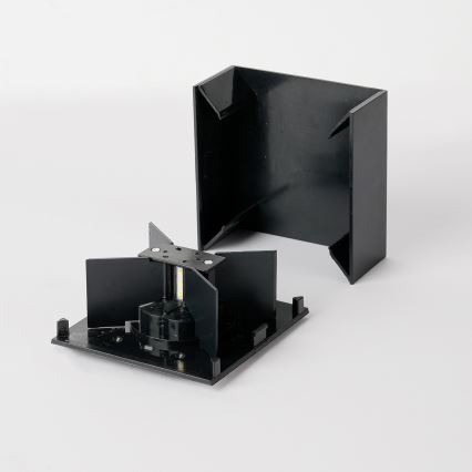 Brilagi - LED-Außenwandleuchte DOUBLERAY LED/4W/230V schwarz IP65