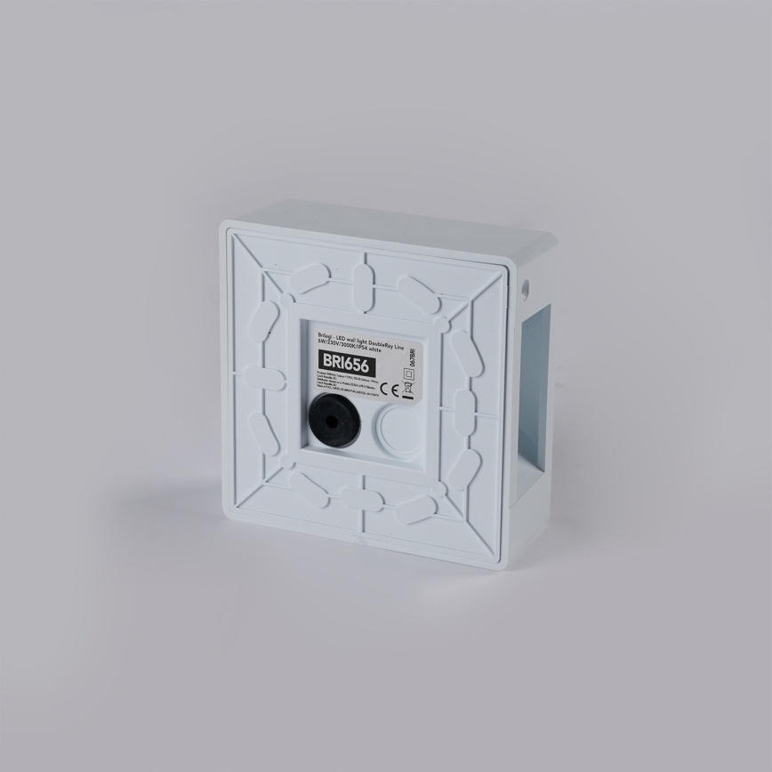 Brilagi - LED-Außenwandleuchte DOUBLERAY LINE LED/6W/230V weiß IP54