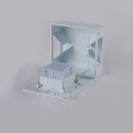 Brilagi - LED-Außenwandleuchte DOUBLERAY LINE LED/6W/230V weiß IP54