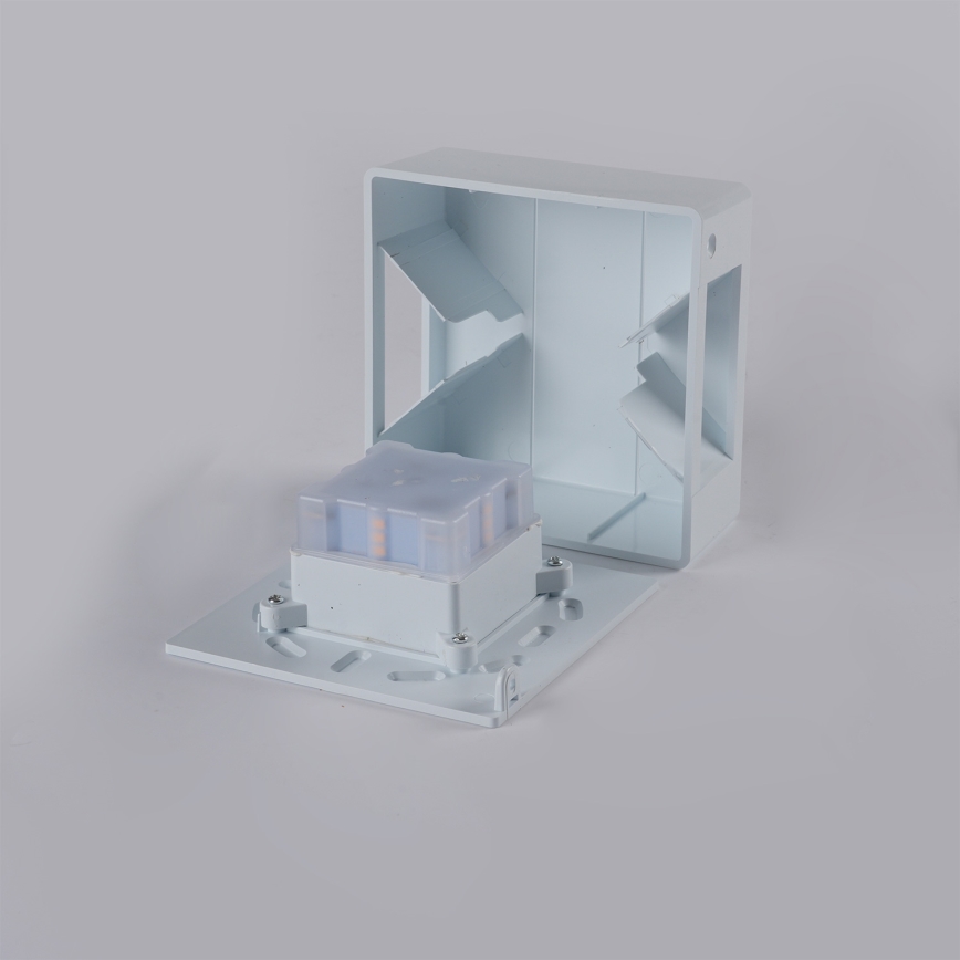 Brilagi - LED-Außenwandleuchte DOUBLERAY LINE LED/6W/230V weiß IP54