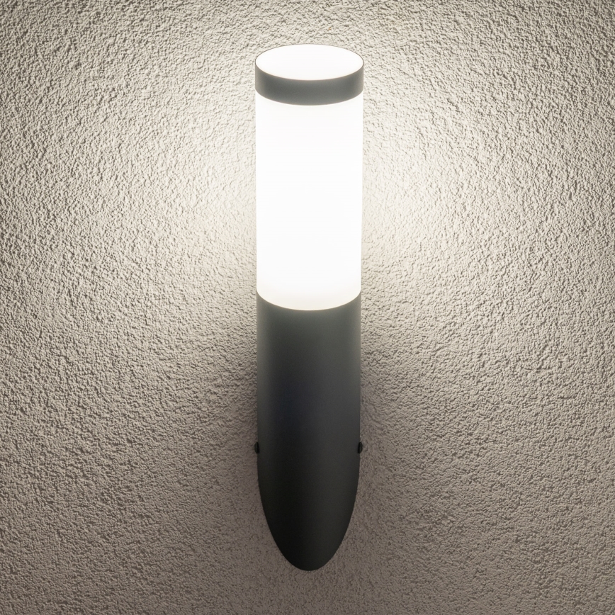 BRILAGI - LED-Außenwandleuchte ELIA 1xE27/7W/230V 4000K IP44 Anthrazit