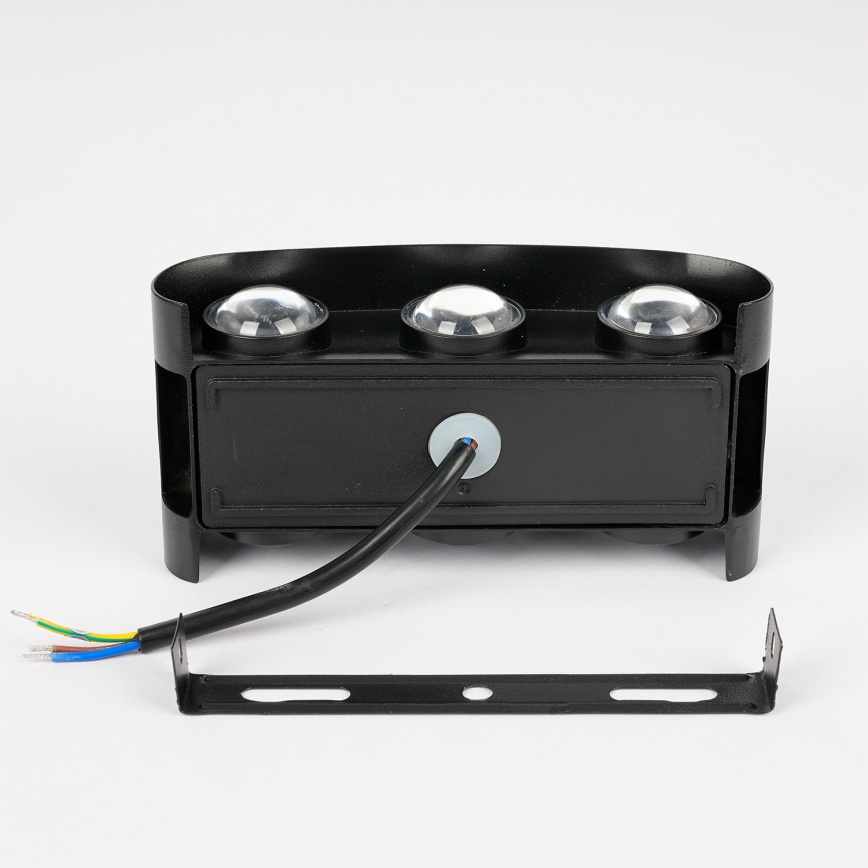 Brilagi - LED-Außenwandleuchte FLAREBOX LED/6W/230V schwarz IP65