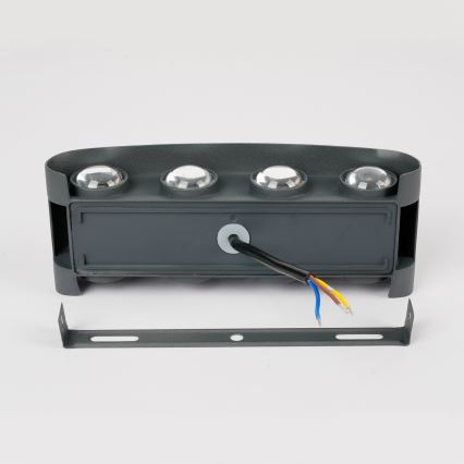 Brilagi - LED-Außenwandleuchte FLAREBOX LED/8W/230V Anthrazit IP65