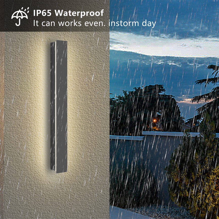 Brilagi - LED-Außenwandleuchte LINEAR LED/12W/230V 3000K IP65 50 cm Anthrazit CRI 90