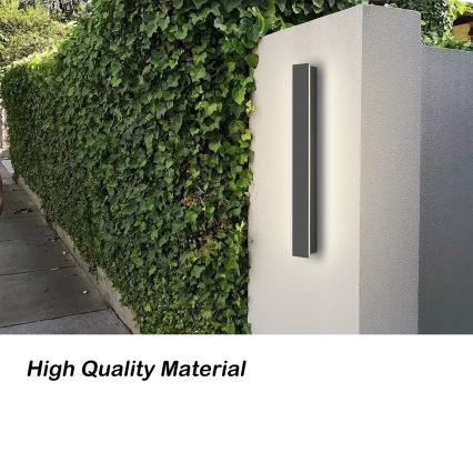 Brilagi - LED-Außenwandleuchte LINEAR LED/12W/230V 3000K IP65 50 cm Anthrazit CRI 90