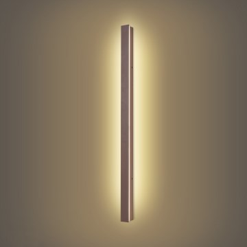 Brilagi - LED-Außenwandleuchte LINEAR LED/22W/230V 3000K IP65 100 cm braun CRI 90