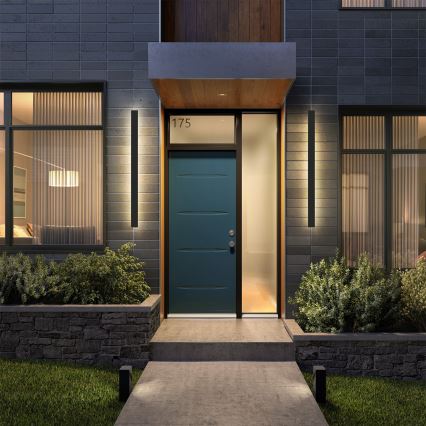 Brilagi - LED-Außenwandleuchte LINEAR LED/22W/230V 4000K IP65 100 cm schwarz CRI 90