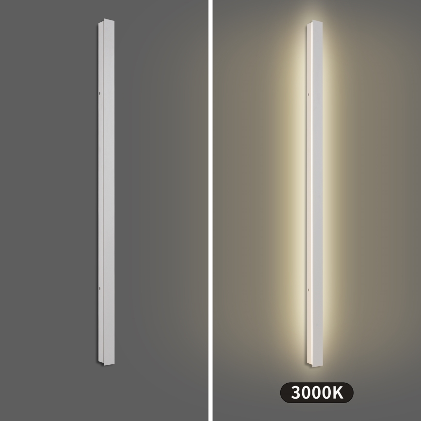 Brilagi - LED-Außen-Wandleuchte LINEAR LED/32W/230V 3000K IP65 140 cm weiß CRI 90