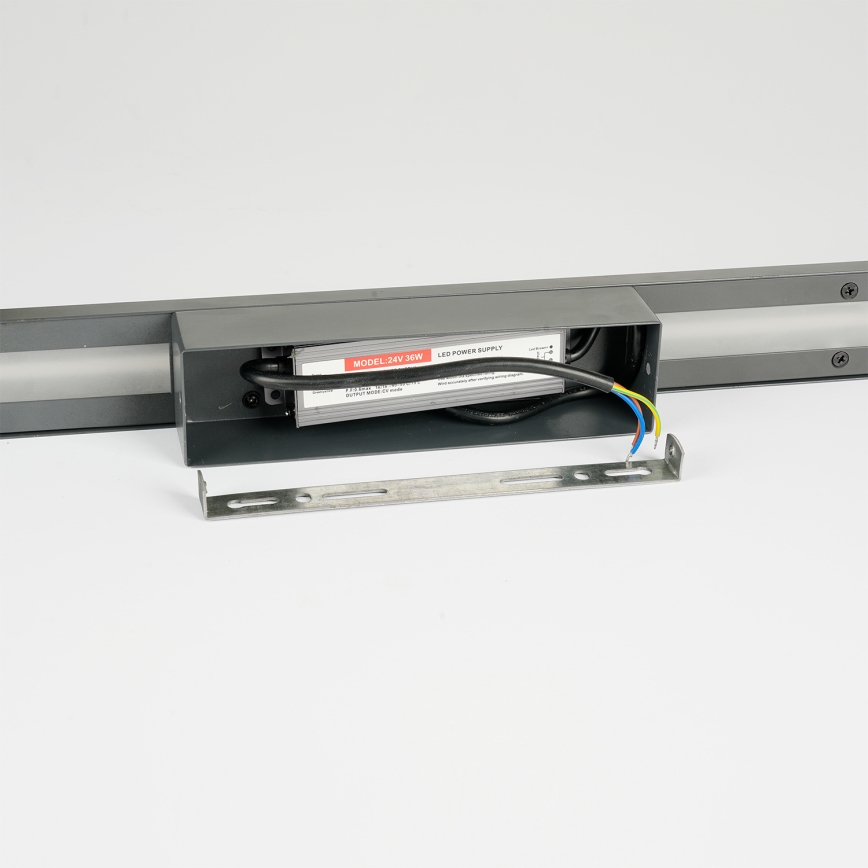 Brilagi - LED Außenwandleuchte LINEO LED/24W/230V 3000K IP65 100 cm anthrazit CRI 90