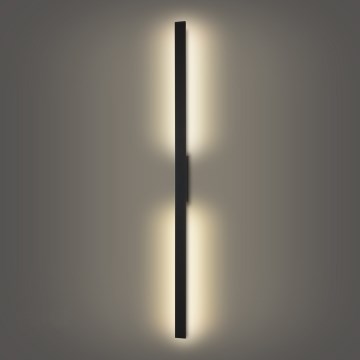 Brilagi - LED-Außenwandleuchte LUNA LED/30W/230V 4000K IP65 150 cm schwarz CRI 90