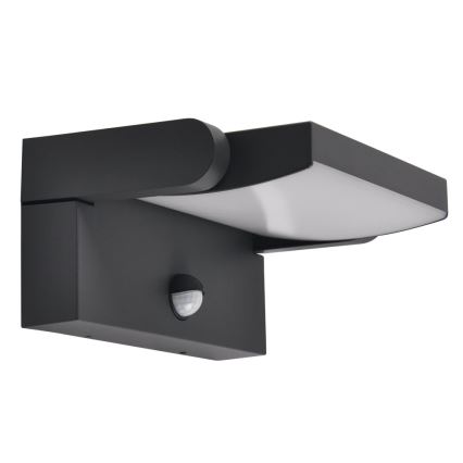 Brilagi - LED Außenwandleuchte mit Sensor ANKLE LED/18W/230V 3000K IP65 Anthrazit