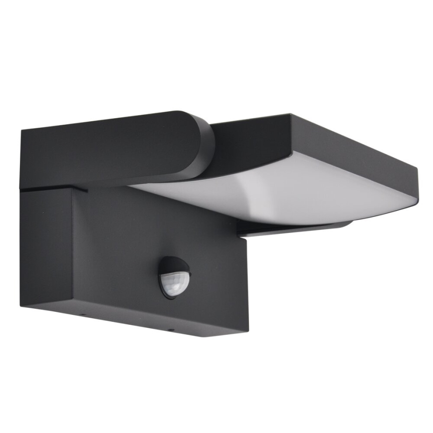 Brilagi - LED Außenwandleuchte mit Sensor ANKLE LED/18W/230V 4000K IP65 Anthrazit