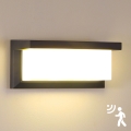 BRILAGI - LED-Außenwandleuchte mit Sensor BRICKY LED/12W/230V, Anthrazit, IP54