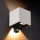 Brilagi - LED-Außenwandleuchte mit Sensor CUBE LED/6W/230V grau IP65