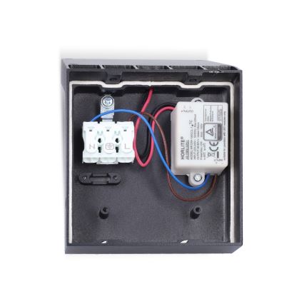 Brilagi - LED-Außenwandleuchte mit Sensor RIANO LED/8W/230V anthrazit IP65