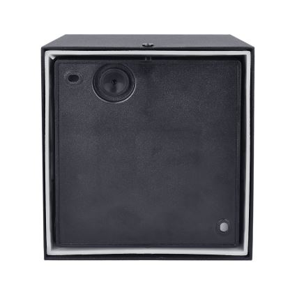 Brilagi - LED Außenwandleuchte mit Sensor TERNI LED/12W/230V schwarz IP44