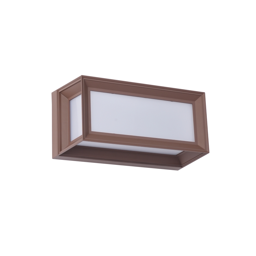 Brilagi - LED-Außenwandleuchte PARKER LED/12W/230V braun IP44