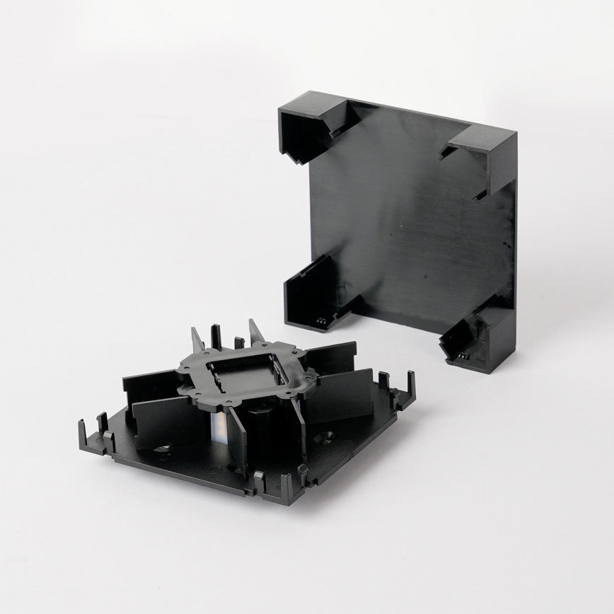 Brilagi - LED Außenwandleuchte QUADRAY LED/4W/230V schwarz IP65