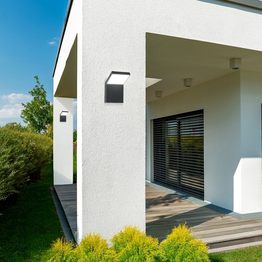 Brilagi - LED-Außenwandleuchte RIANO LED/8W/230V anthrazit IP65