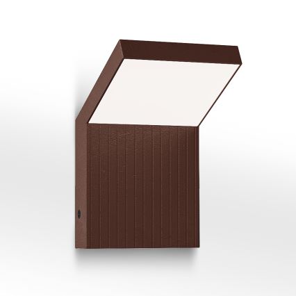BRILAGI - LED Außenwandleuchte RIANO LED/8W/230V braun IP65
