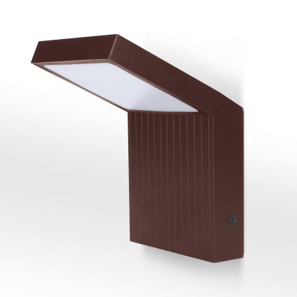 BRILAGI - LED Außenwandleuchte RIANO LED/8W/230V braun IP65