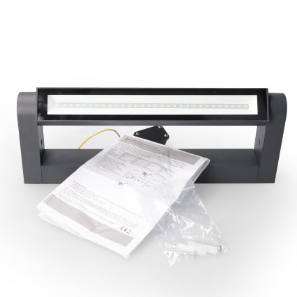 Brilagi - LED-Außenwandleuchte SALERNO LED/12W/230V 35,5 cm anthrazit IP65