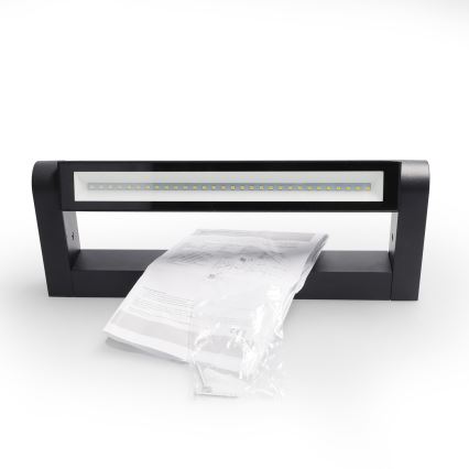 Brilagi - LED-Außenwandleuchte SALERNO LED/12W/230V 35,5 cm schwarz IP65
