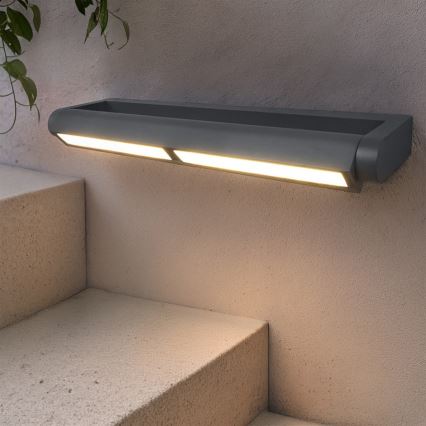 Brilagi - LED-Außenwandleuchte SALERNO LED/24W/230V 66 cm Anthrazit IP65