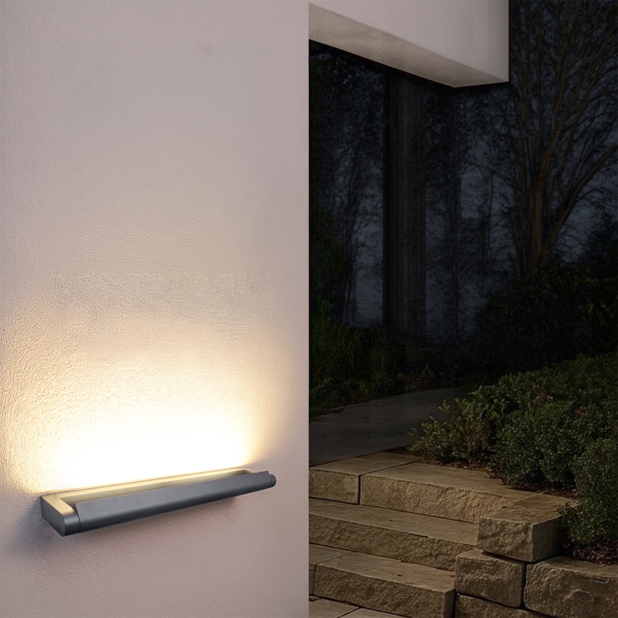 Brilagi - LED-Außenwandleuchte SALERNO LED/24W/230V 66 cm Anthrazit IP65