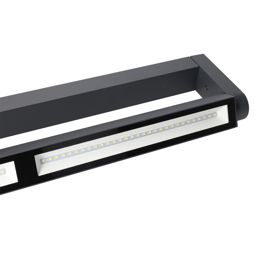 Brilagi - LED-Außenwandleuchte SALERNO LED/24W/230V 66 cm Anthrazit IP65