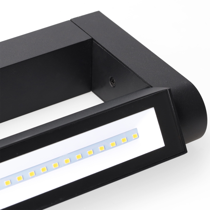 Brilagi - LED Außenwandleuchte SALERNO LED/24W/230V 66 cm schwarz IP65
