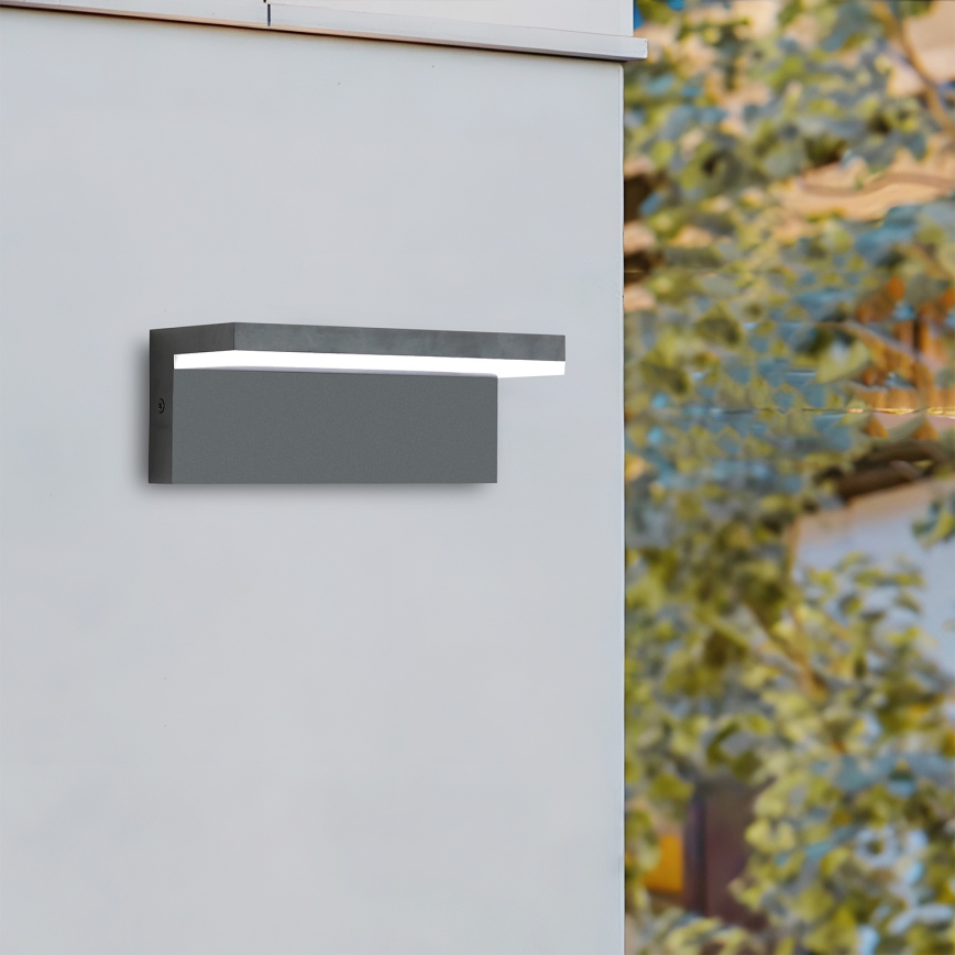 Brilagi - LED Außenwandleuchte TESSI LED/10W/230V Anthrazit IP54