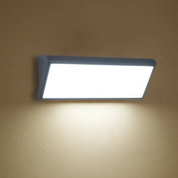 Brilagi - LED-Außenwandleuchte TRIANGLE 42 W/230 V Anthrazit IP65