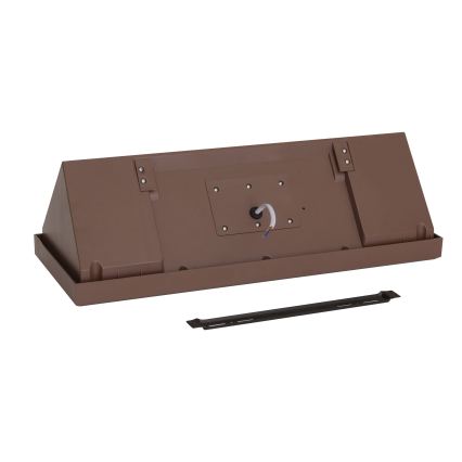 Brilagi - LED-Außenwandleuchte TRIANGLE LED/42W/230V braun IP65