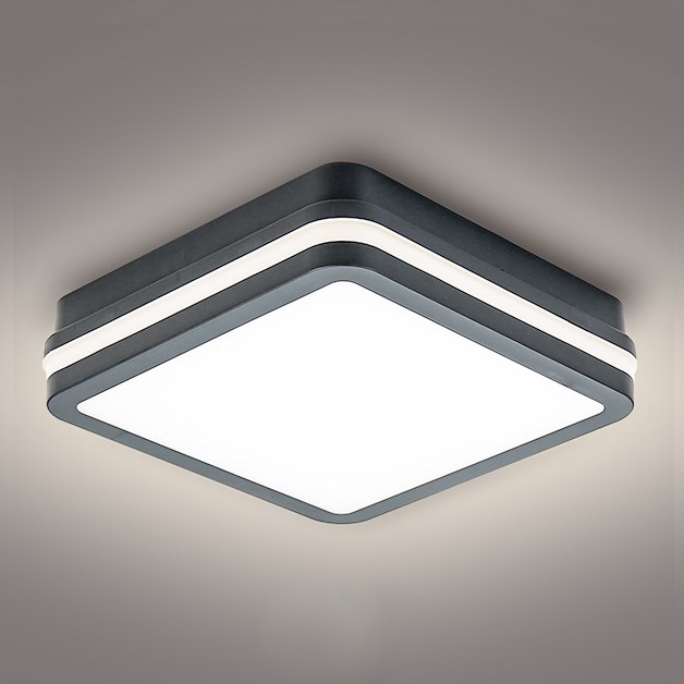 Brilagi - LED-Auβenleuchte BENE LED/18W/230V 22x22 cm anthrazit IP54