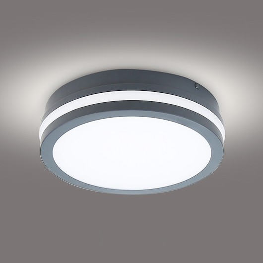 Brilagi - LED-Auβenleuchte BENE LED/18W/230V d 22 cm anthrazit IP54