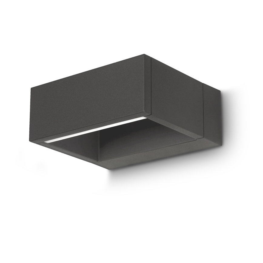 Brilagi - LED-Wandleuchte für den Außenbereich RAGUSA LED/7W/230V 3000/4000/6000K anthrazit IP54