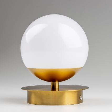 Brilagi - LED-Badezimmer-Wandleuchte BALL LED/6W/230V 3000/4000/6500K IP44 goldfarben