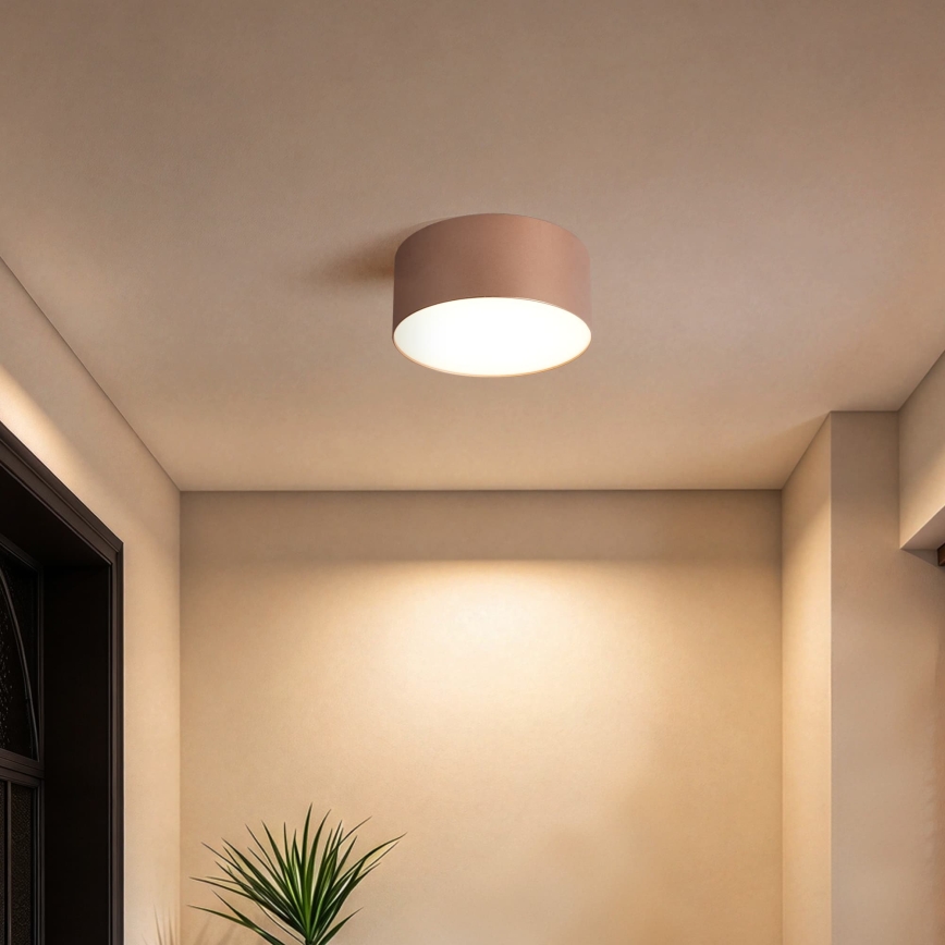 BRILAGI - LED Badezimmer-Deckenleuchte FORIS LED/14W/230V Ø 12 cm bronzefarben IP44