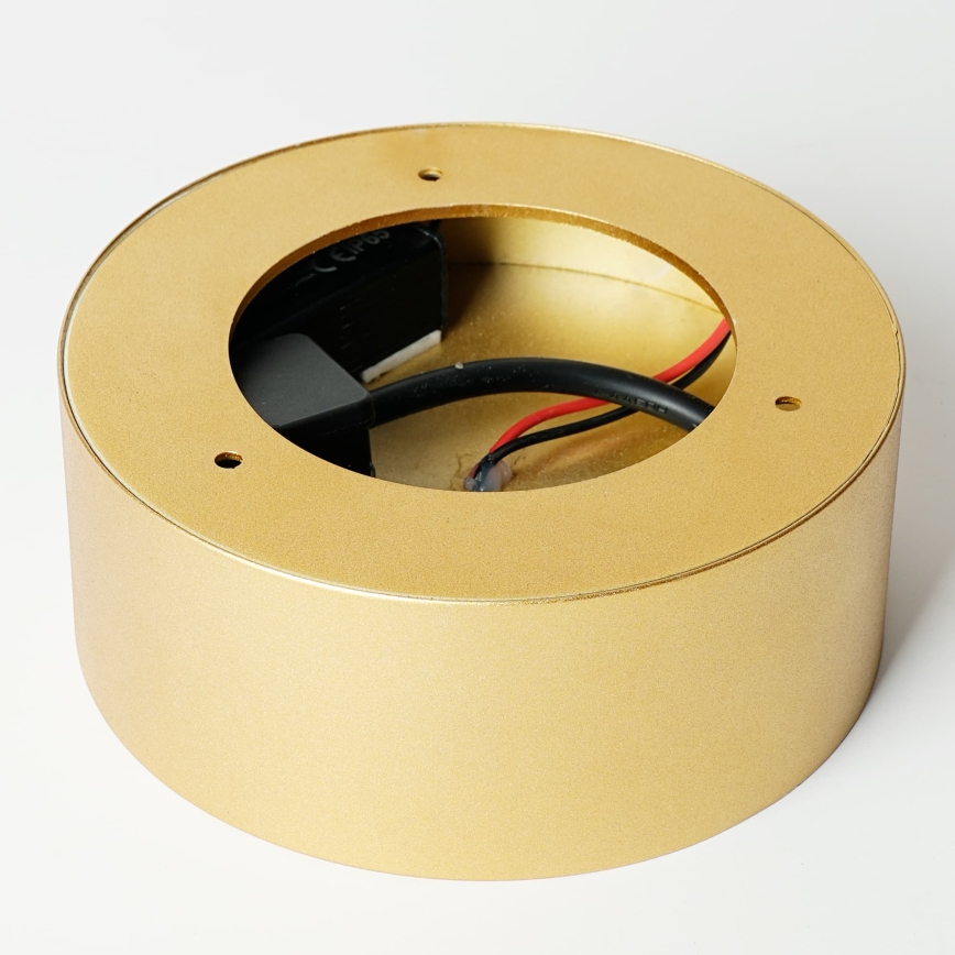 BRILAGI - LED Badezimmer-Deckenleuchte FORIS LED/20W/230V Ø 15 cm goldfarben IP44
